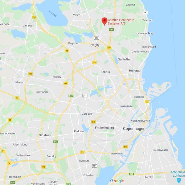 Cambio Copenhagen Office Map